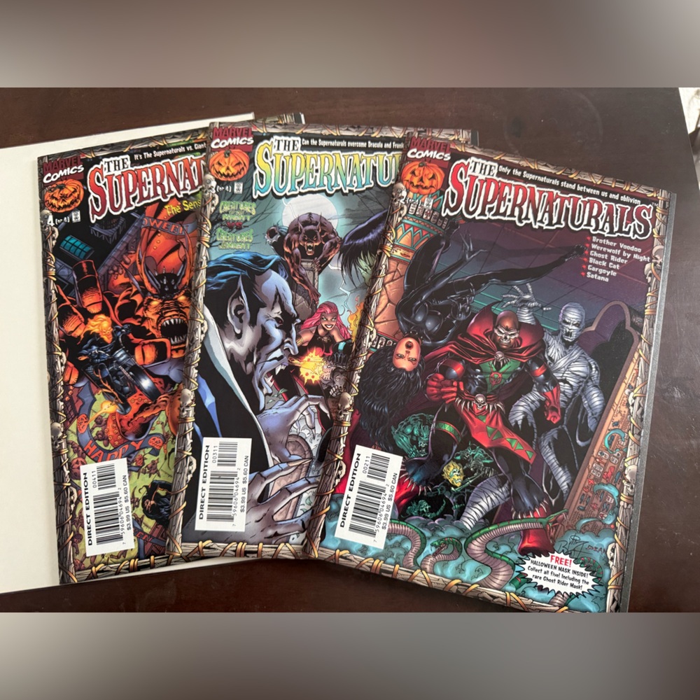 #2-4 The SuperNaturals Comics